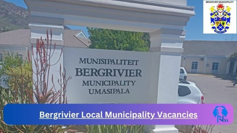 New Bergrivier Municipality Vacancies 2024 @www.bergmun.org.za Careers Portal