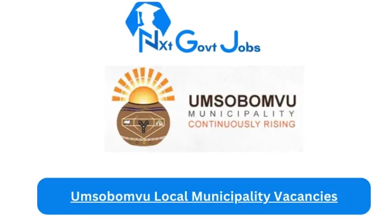 New Umsobomvu Local Municipality Vacancies 2024 @www.umsobomvumun.co.za Careers Portal