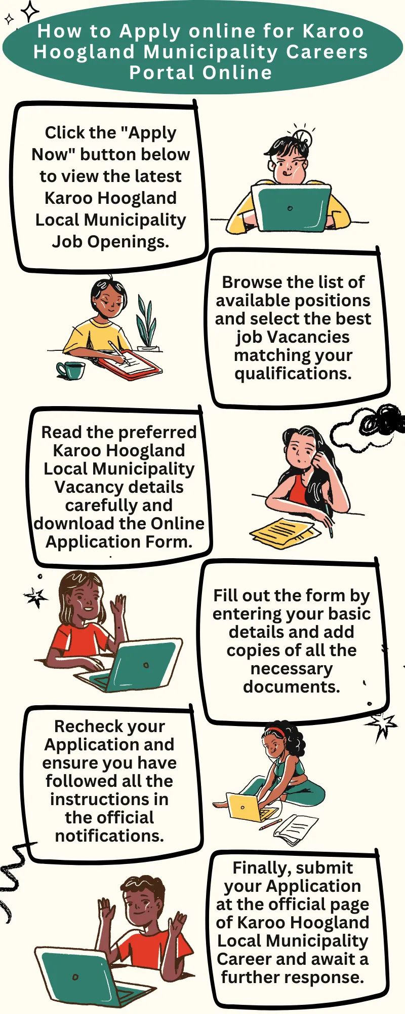 How to Apply online for Karoo Hoogland Municipality Careers Portal Online