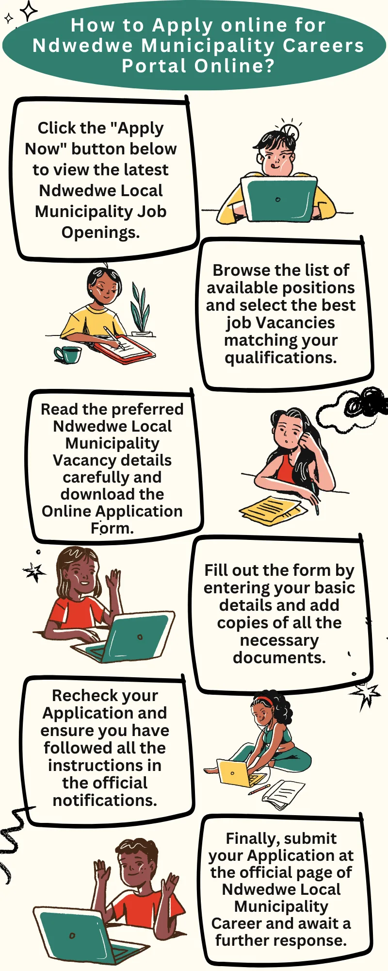 How to Apply online for Ndwedwe Municipality Careers Portal Online?