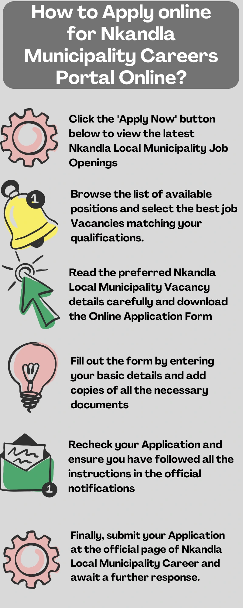 How to Apply online for Nkandla Municipality Careers Portal Online?